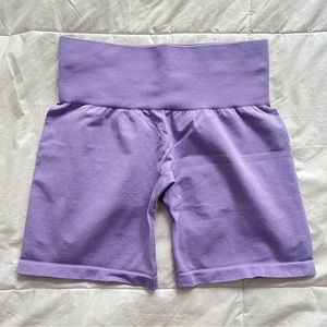 NVGTN Lilac Pro Seamless Shorts